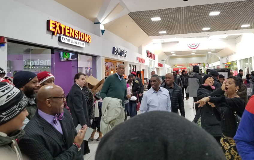 Volunteers Flood Mall: Mark MLK Day Through Service