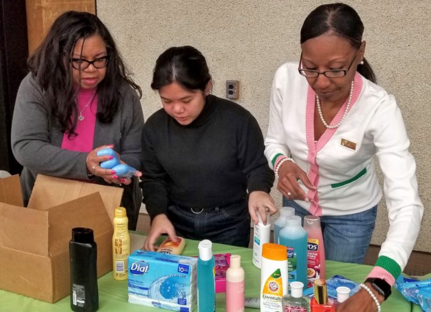 Sorority Chapter Honors MLK Memory with Day of Service