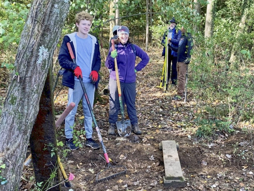 Volunteers Take First Steps In Sustainable Trails Initiative