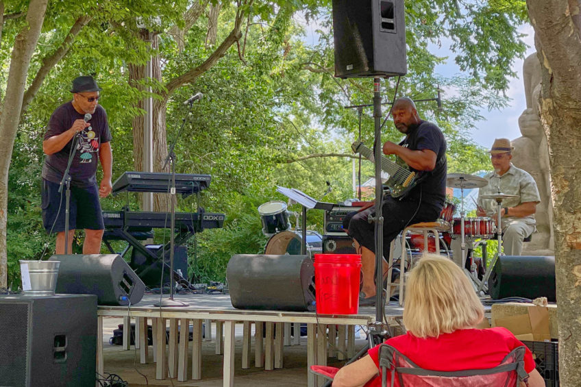 Jazz Festival Fills Roosevelt  Center with Music and People