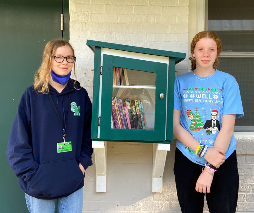 Children’s Little Free Library Reopens in Roosevelt Center
