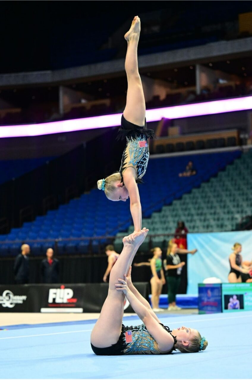 Greenbelt Gymnast Represents U.S.A. at Budapest Acro Cup