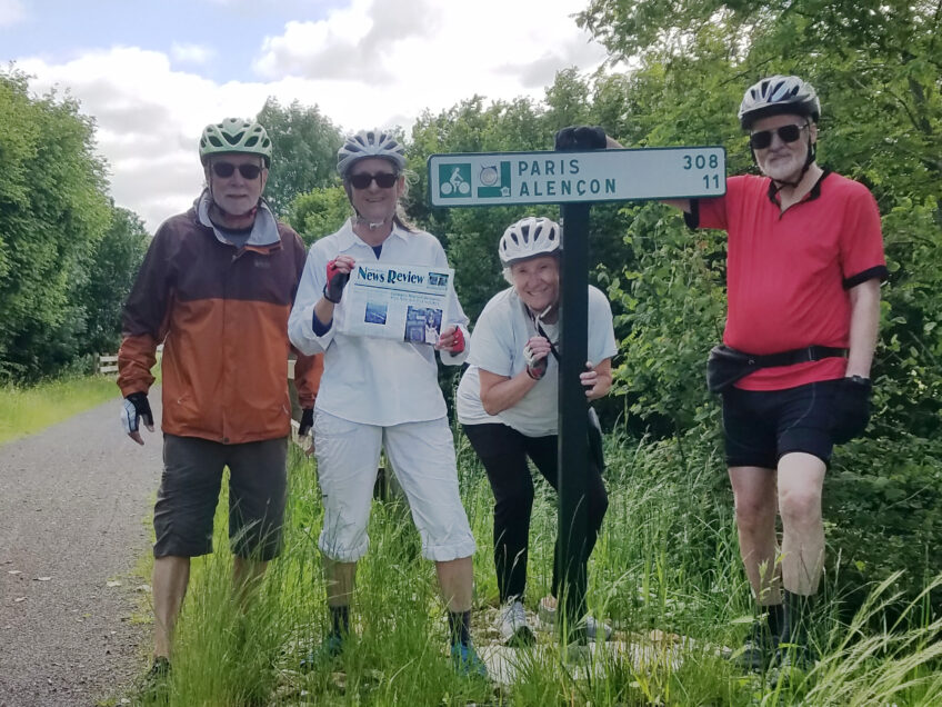 Four Greenbelters Tackle Paris To Mont St. Michel Bike Ride