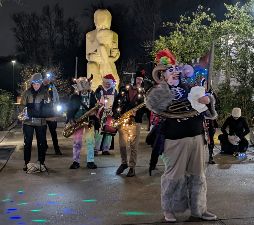 The Winter Solstice Inspires  A Sparkling Musical Stroll